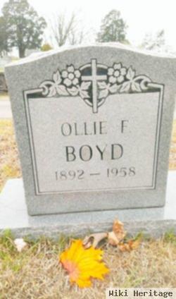 Ollie V. Fryar Boyd
