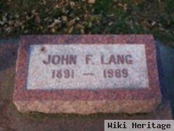 John F. Lang