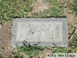 Walter W Brown