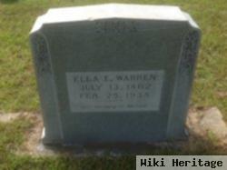 Ella E Sumner Warren