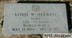 Louis W Heeren