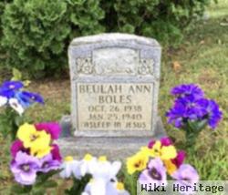 Beulah Ann Boles