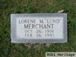 Lorene Marjorie "lorene" Lund Merchant