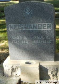 Paul K Neiswanger