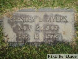 Presley Levi "lee" Myers