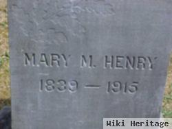 Mary M Martin Henry