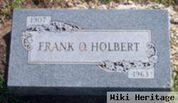 Frank Orville Holbert