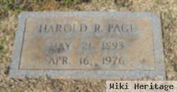 Harold R. Page