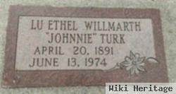 Lu Ethel Willmarth "johnnie" Turk