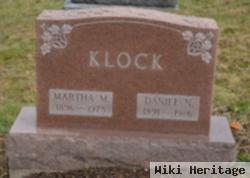 Martha M Klock