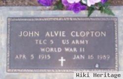 John Alvie Clopton