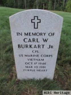 Cpl Carl W Burkart, Jr