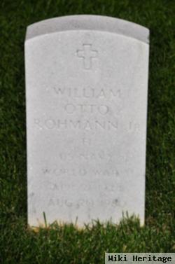 William Otto Rohmann, Jr