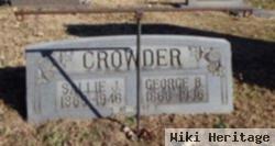 George B Crowder