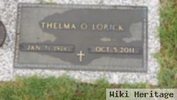 Mary Thelma Oswalt Lorick