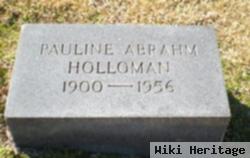 Pauline Abrahm Holloman