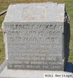 Wilfred F Mckean