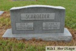 Ben F Schroeder