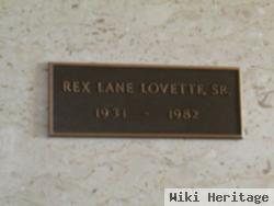 Rex Lane Lovette, Sr