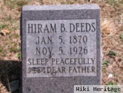 Hiram B Deeds