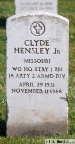 Clyde Hensley, Jr