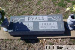 Lillie Ida Tilley Ryals