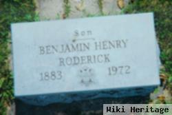 Benjamin Henry Roderick