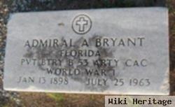 Admiral A Bryant