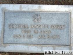 Berthel Dewitt Deese