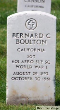 Bernard C Boulton