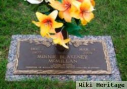 Minnie Blakelney Mcmillan