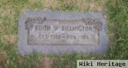 Edith Y Billington