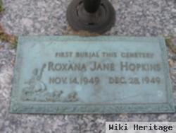 Roxana Jane Hopkins