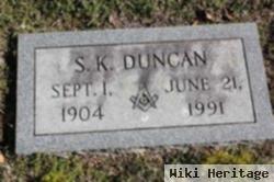 S. K. Duncan