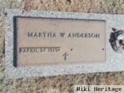 Martha Nell Warren Anderson