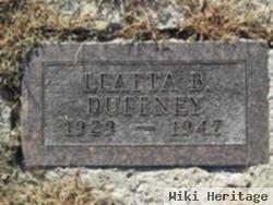 Leatta B Duffney