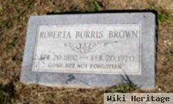 Roberta Ruth Burris Brown