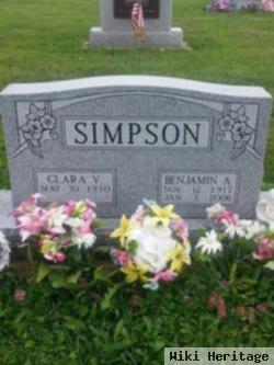 Clara V Simpson