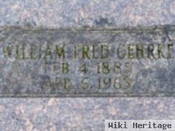 William Fred Gehrke