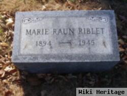 Marie Raun Riblet