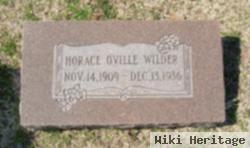 Horace Oville Wilder