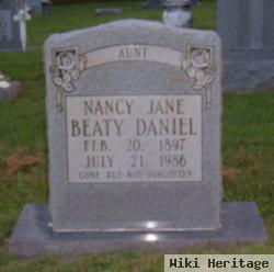 Nancy Jane "naney" Beaty Daniel