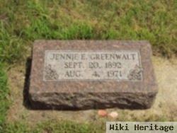 Jennie E Valasek Greenwalt