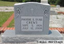 Phoebe E. Duke Crews
