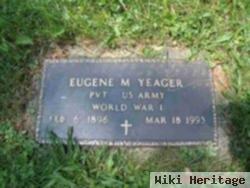 Pvt Eugene Mcclelland Yeager