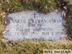 Blanche E. Lewandowski Martinson