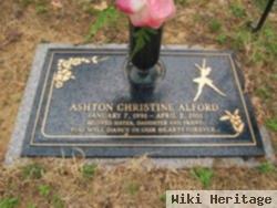 Ashton Christine Alford