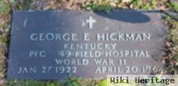 George E Hickman