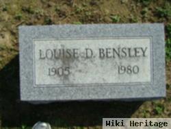 Louise D Ashbrook Bensley