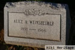 Alice A. Weinsheimer